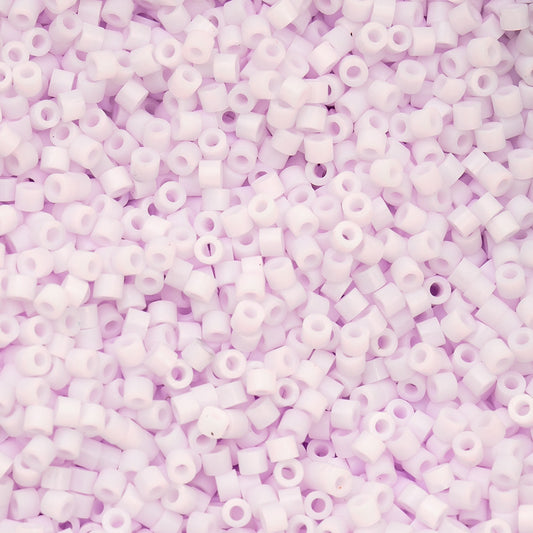 Cylin Bead - 11/0 - Matte Macaron - Pastel Lilac (25g)