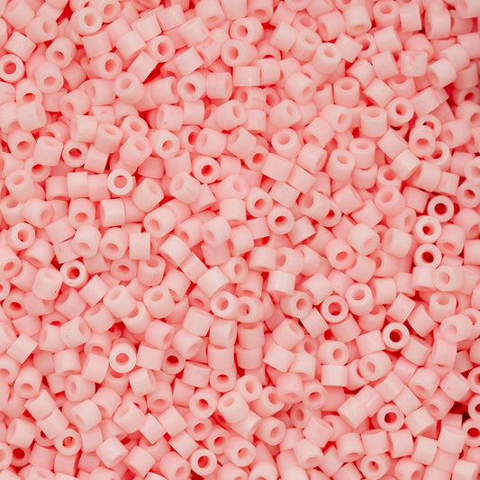 Cylin Bead - 11/0 - Matte Macaron - Light Coral (25g)