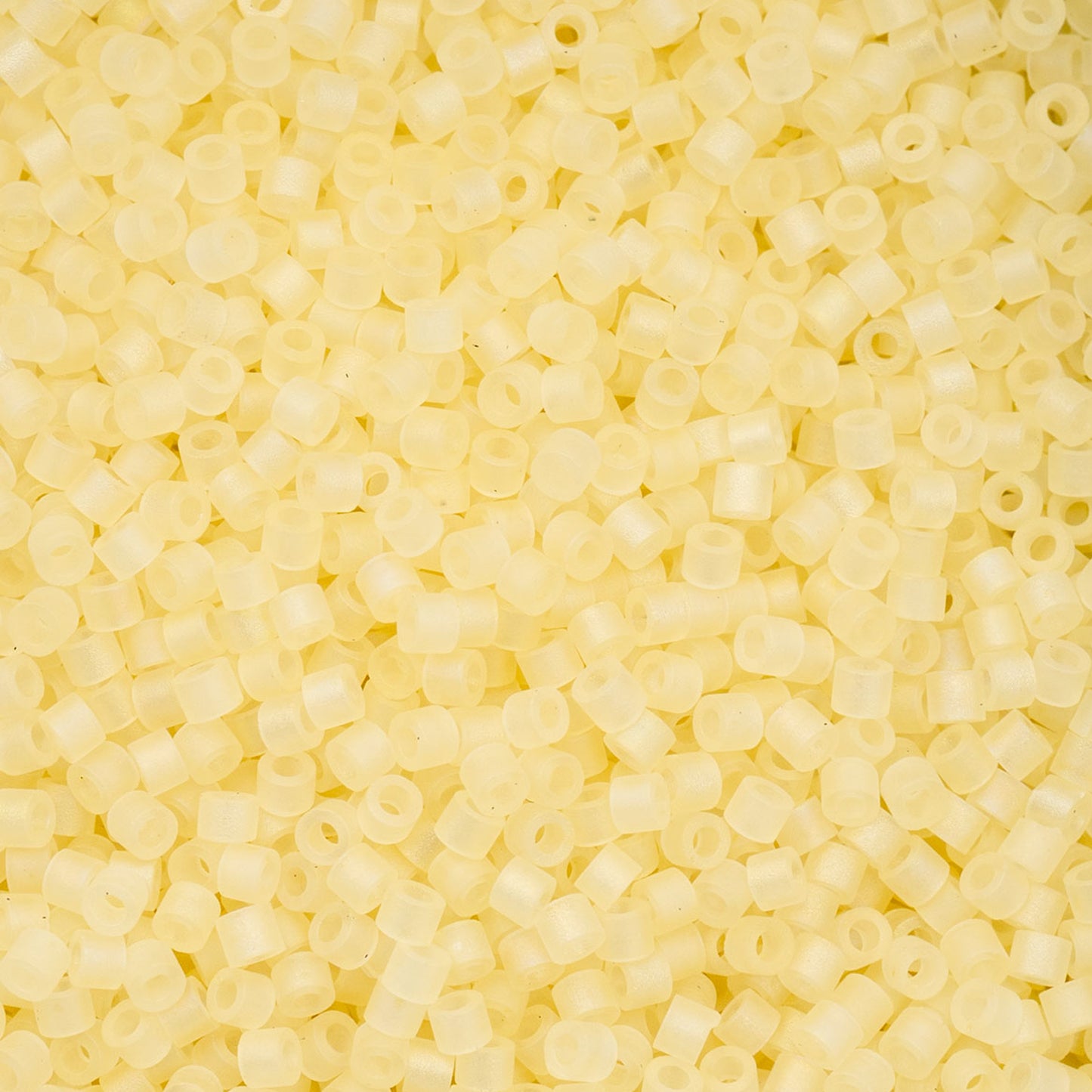 Cylin Bead - 11/0 - Matte Macaron AB - Yellow (25g)