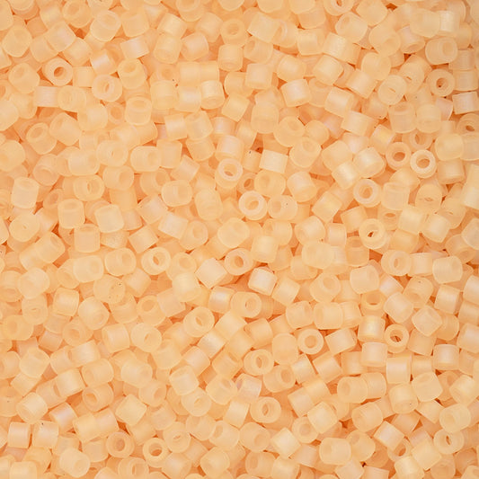 Cylin Bead - 11/0 - Matte Macaron AB - Light Orange (25g)