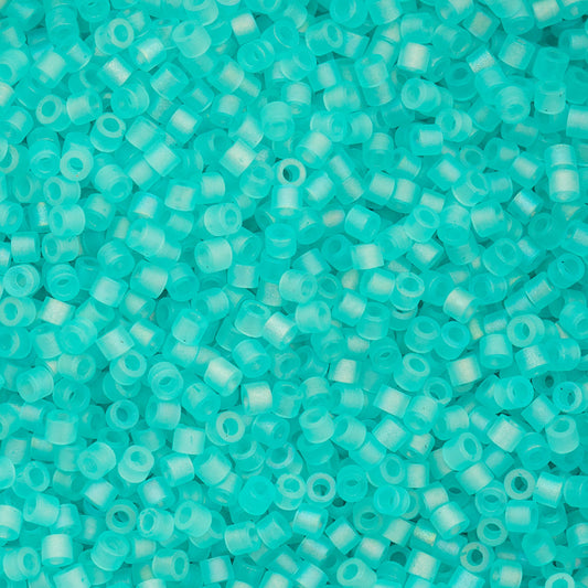 Cylin Bead - 11/0 - Matte Macaron AB - Blue Turquoise (25g)