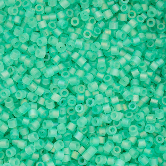 Cylin Bead - 11/0 - Matte Macaron AB - Green Turquoise (25g)