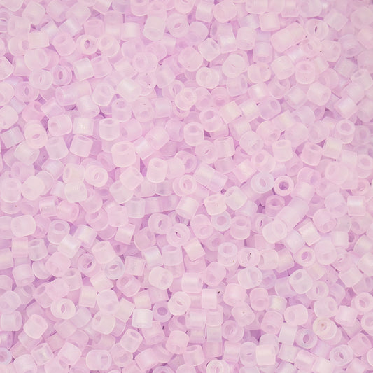 Cylin Bead - 11/0 - Matte Macaron AB - Lilac Frost (25g)