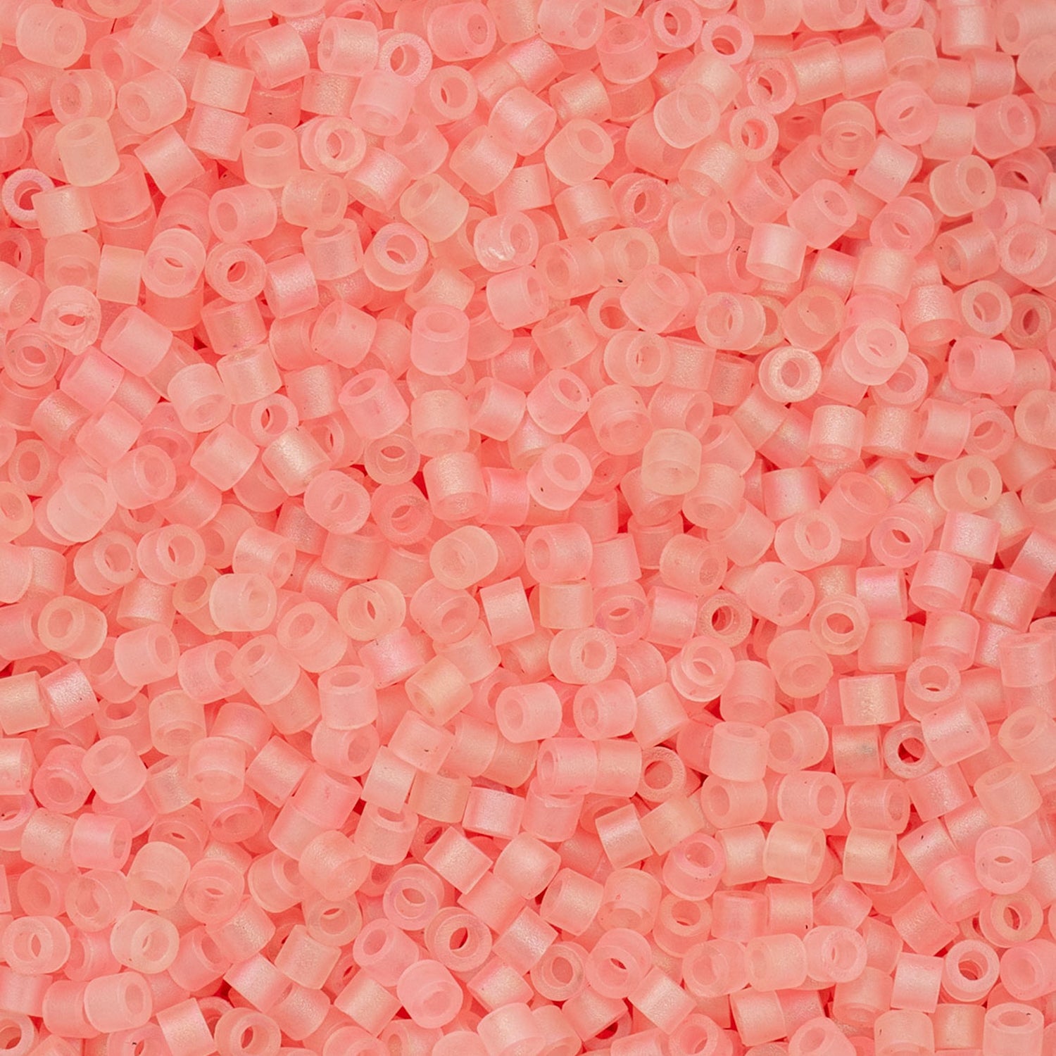 Cylin Bead - 11/0 - Matte Macaron AB - Light Coral (25g)