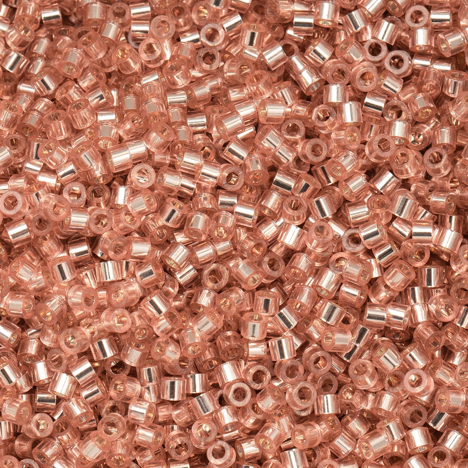 Cylin Bead - 11/0 - Burnished Copper Lined (25g)