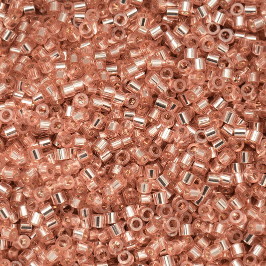 Cylin Bead - 11/0 - Burnished Copper Lined (25g)