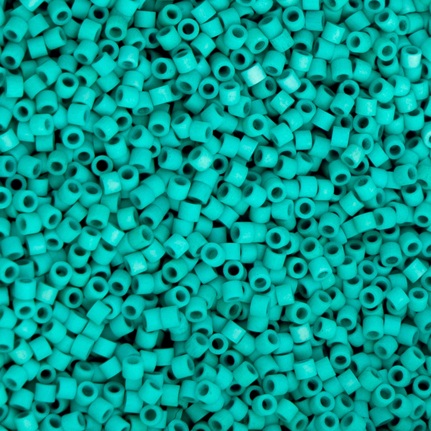 Cylin Bead - 11/0 - Turquoise Green (25g)
