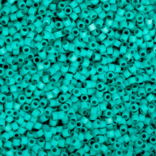 Cylin Bead - 11/0 - Turquoise Green (25g)