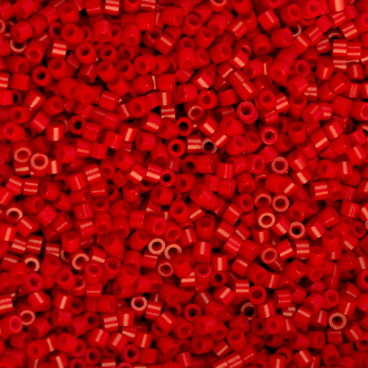 Cylin Bead - 11/0 - Matte - Red (25g)