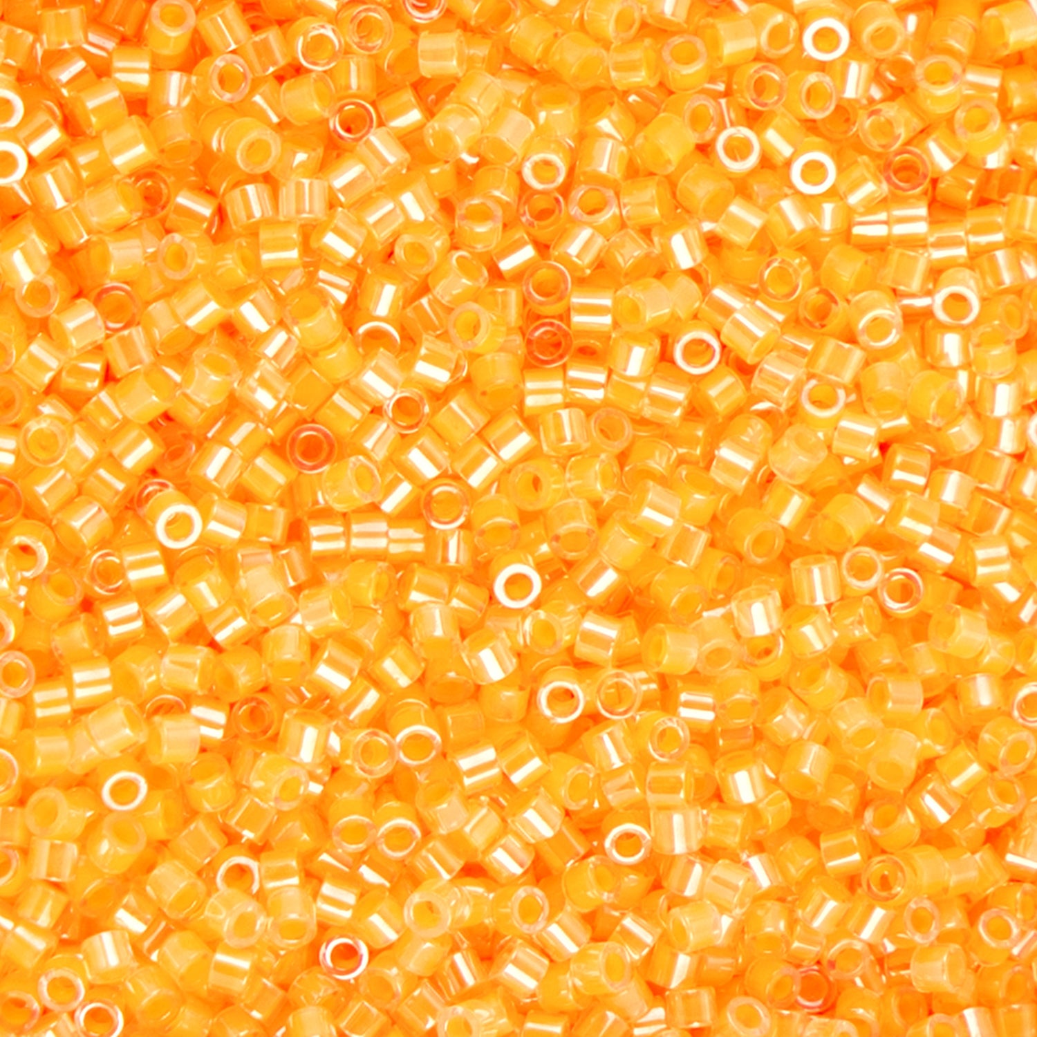 Cylin Bead - 11/0 - Neon Light Orange (25g)
