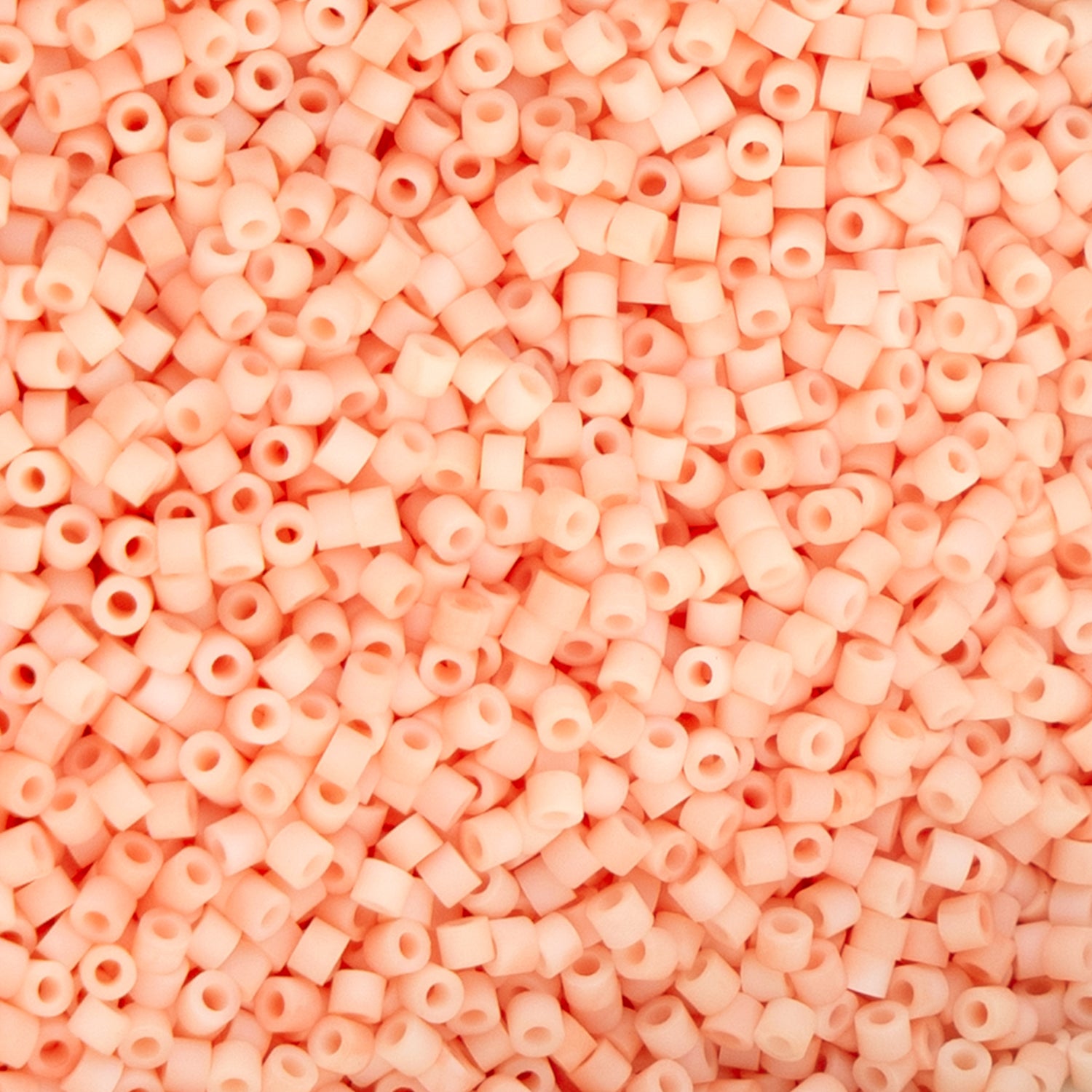 Cylin Bead - 11/0 - Matte Macaron - Tangerine (25g)