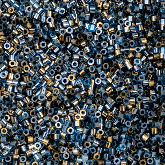 Cylin Bead - 11/0 - Gilded Halo Dark Sapphire (25g)