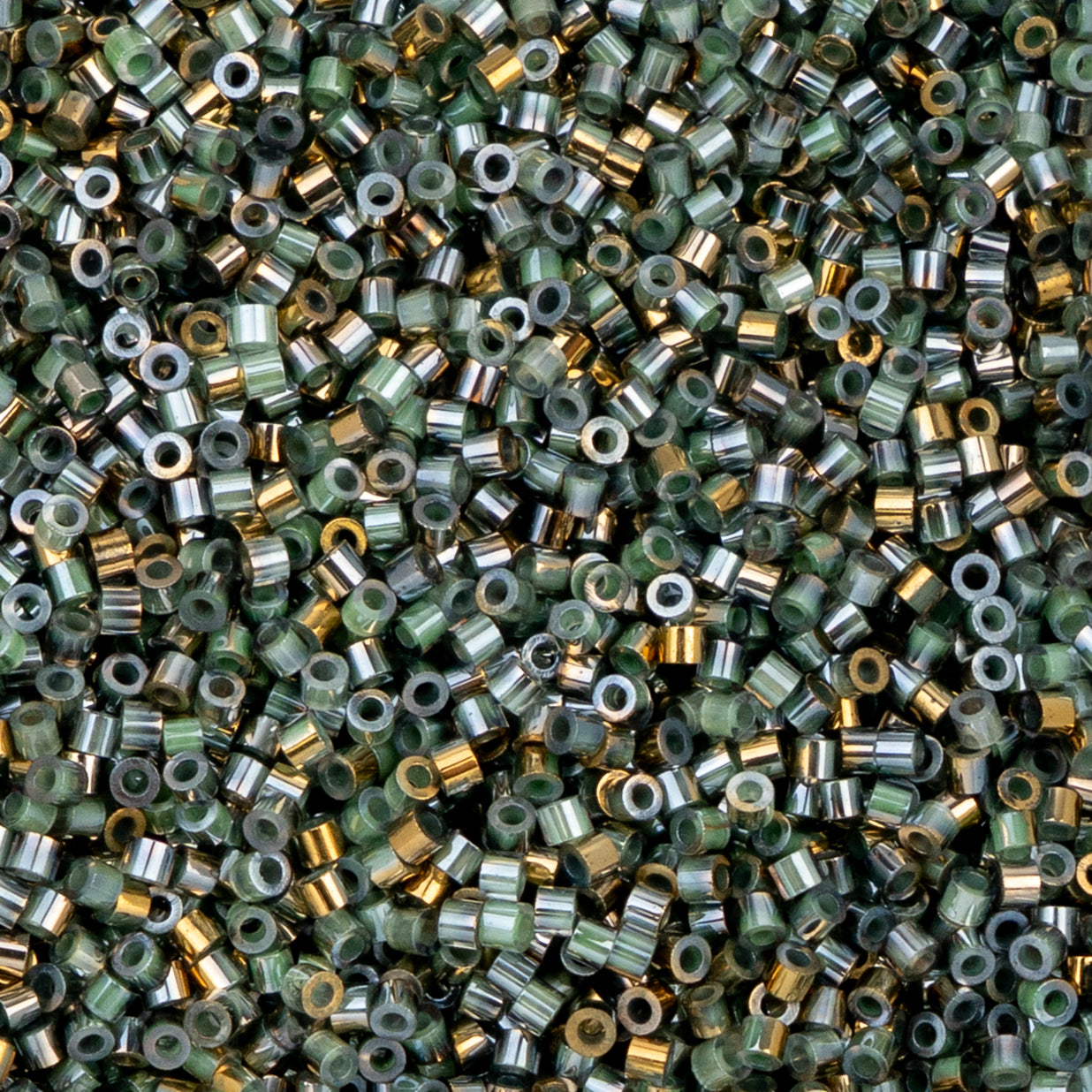 Cylin Bead - 11/0 - Gilded Halo Teal Caribbean (25g)