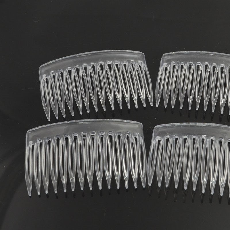 Findings - 70mm Hair Comb - Clear Plastic
