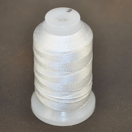 Silk Thread - E Dazzle-It Silk Thread - White (Spool)