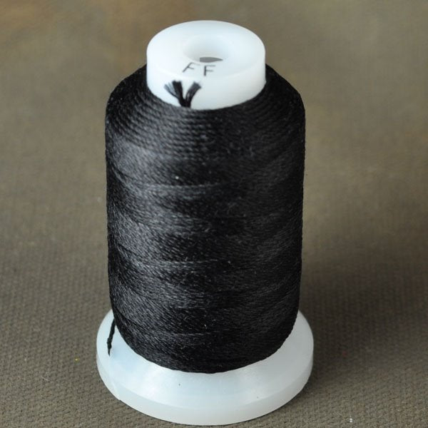 Silk Thread - FF Dazzle-It Silk Thread - Black (Spool)