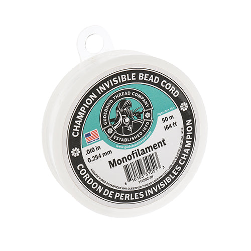 Champion Invisible Bead Cord - 50m - .010in / .254mm