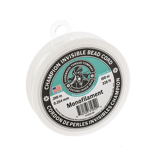 Champion Invisible Bead Cord - 100m - .010in / .254mm