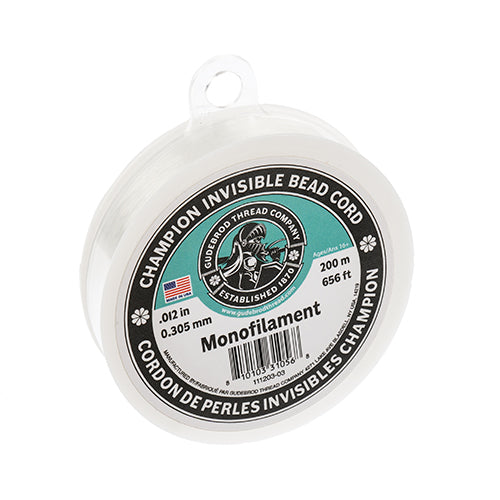 Champion Invisible Bead Cord - 200m - .012in / .305mm