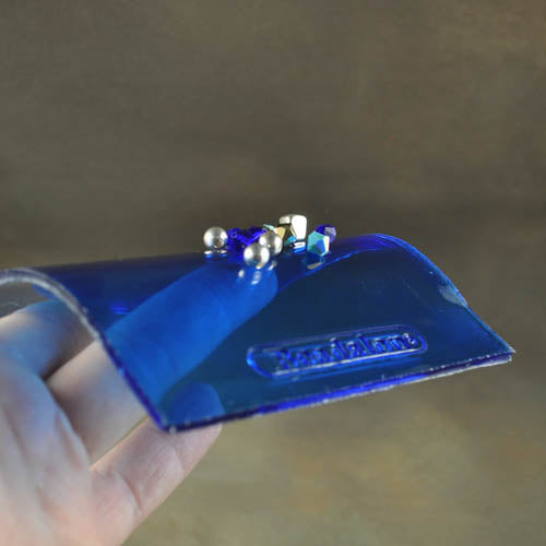 Design Tools - 4.25in Tacky Bead Mat - Blue