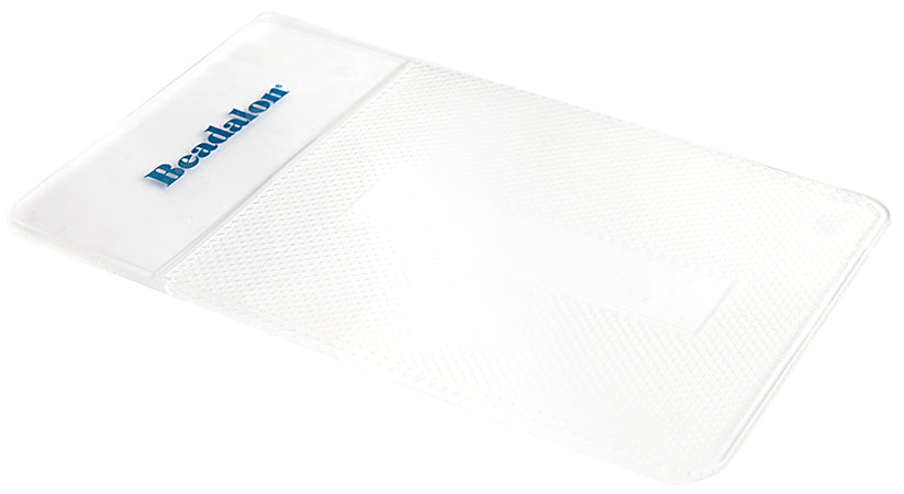 Design Tools - 4.75in Tacky Bead Mat - Clear