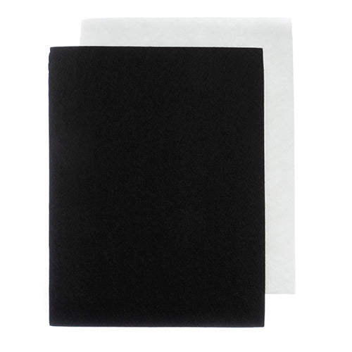 GoodFelt Beading Foundation - 8.5x11in - Black and White Mix (Pack 100)