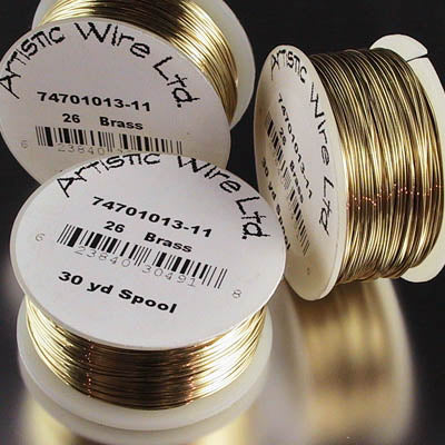 Craft Wire - 26ga - Tarnish Resistant Brass (Artistic Wire)
