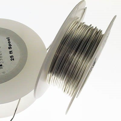 Craft Wire - 20ga - Silver Plated (Tarnish Resistant) (Artistic Wire)