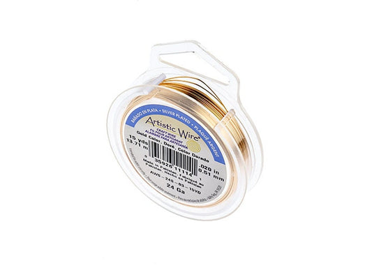 Craft Wire - 24ga - Gold (Artistic Wire)