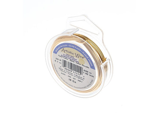 Craft Wire - 18ga - Gold (Artistic Wire)
