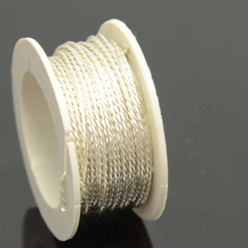 Craft Wire - 20ga - Twisted Wire - Silver Plated (Tarnish Resistant) (Artistic W
