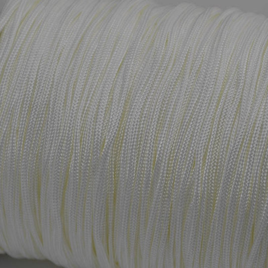 Lovely Knots - 2mm Braided Knotting Cord - White (180y Spool)