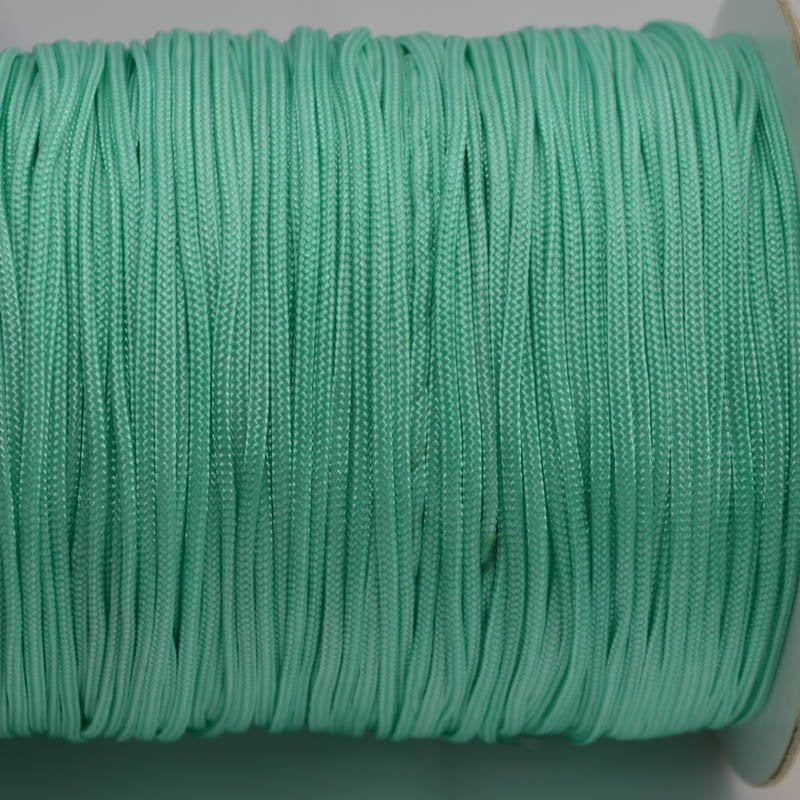 Lovely Knots - 2mm Braided Knotting Cord - Seafoam Green (180y Spool)