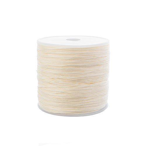 Cord - 0.8mm Nylon - Ivory (Spool)
