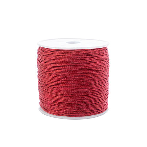 Cord - 0.8mm Nylon - Burgundy (Spool)