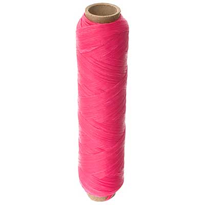 Artificial Sinew -  70lb Test - Hot Pink (bobbin)