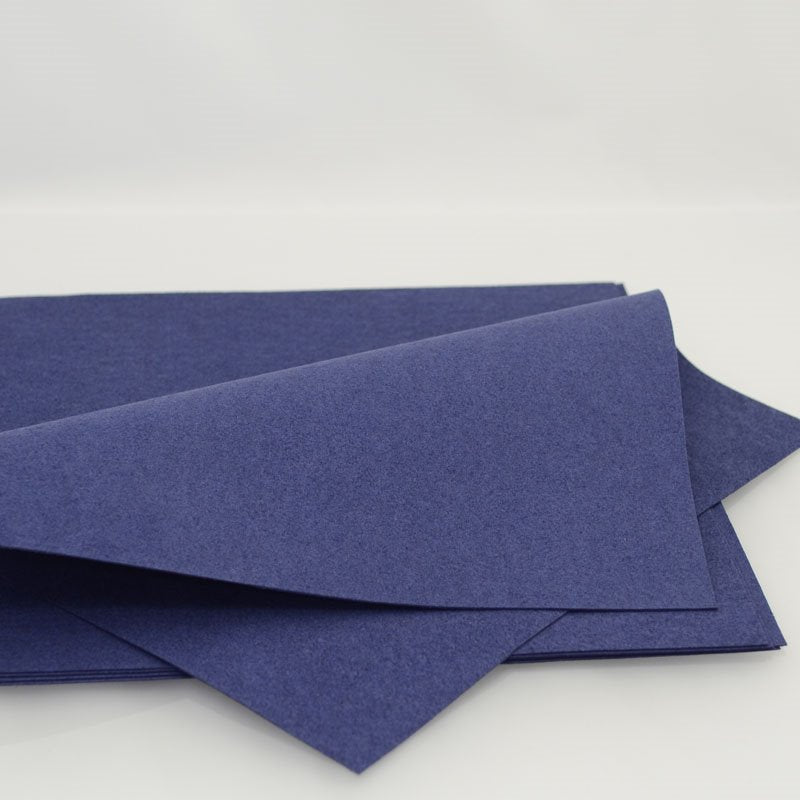 Faux Suede - 8.5in square - Navy