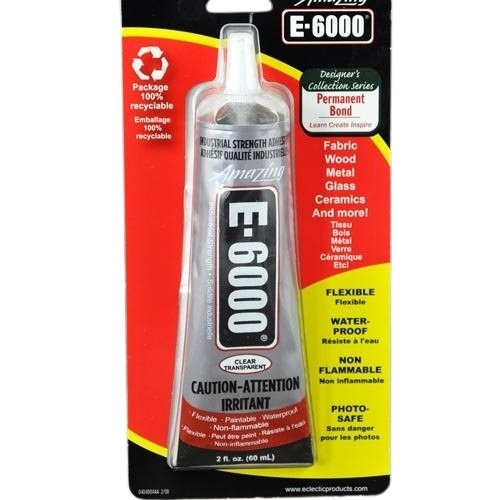 Tools - Adhesive - 2oz E6000 Glue  - 