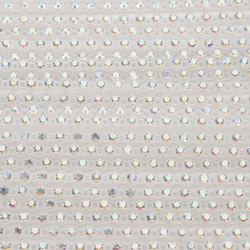 Crystal Lane Rhinestone Trim - ss8 (2.3mm) - Transparent Casing/ Crystal AB (10y