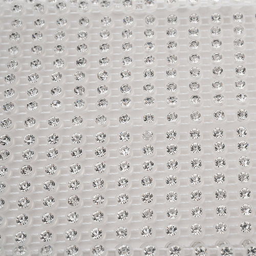 Crystal Lane Rhinestone Trim - ss10 (2.7mm) - Transparent Casing/ Crystal (10yd)