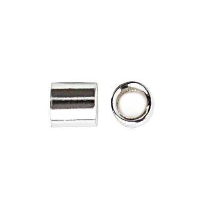 Crimp Tubes - Seamless - 2mm  - Sterling (50)