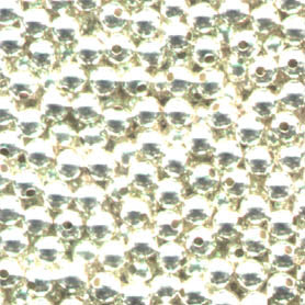 Sterling Beads - 3mm Seamless Round - Bright Sterling (100)