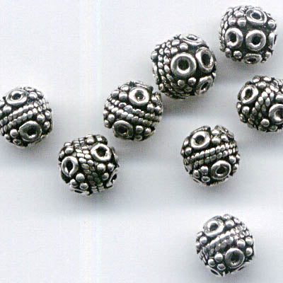 Sterling Beads - 7mm Porthole - Sterling