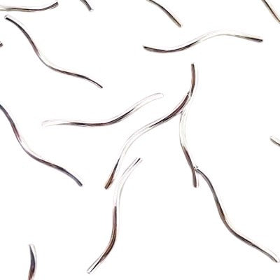 Sterling Tubes - 17.5mm - Spiraling Tube - Sterling (25)