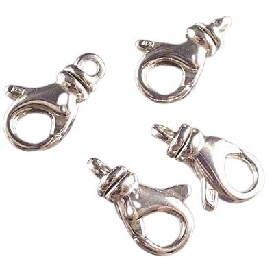 Lobster Clasp - 16.5mm - with Swivel - Sterling