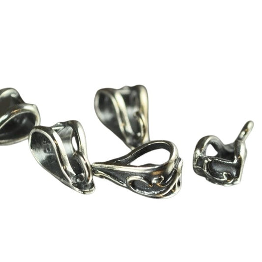 Bail - Swirling Vine - Sterling