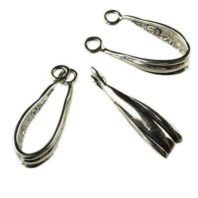 Bail for Donut Pendant - 18mm - Sterling