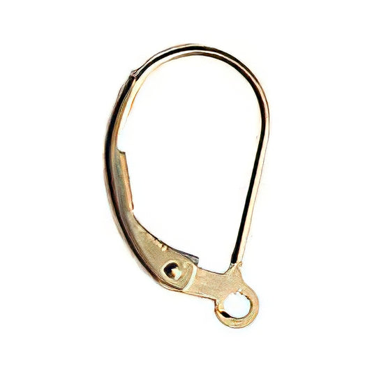 Earring -  Euro-style Leverback - Gold-filled (Pair)