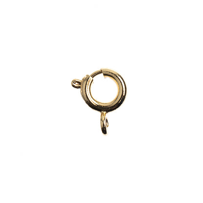 Clasp Spring Ring - 6mm - 18kt Goldplated (Pack)