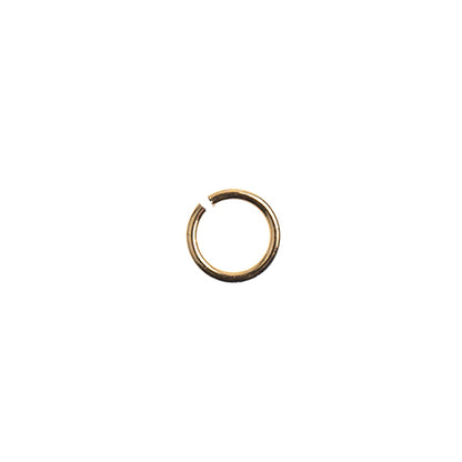 Jump Ring Open - 4mm / 24ga - 18kt Goldplated (Pack)